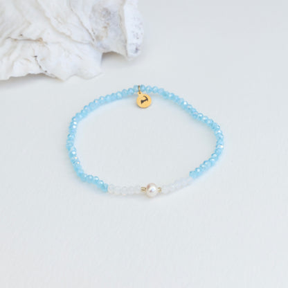 Ombre Ice Pearl Vibes Bracelet