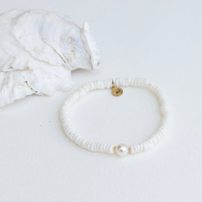 Puka Shell Ocean Breeze BRACELET Cloud