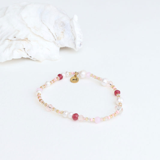 Aquinnah Pearl Beach Bead  Bracelet