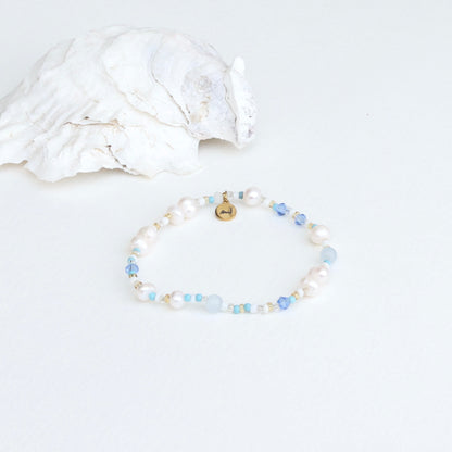 Nantucket Pearl Beach Bead  Bracelet