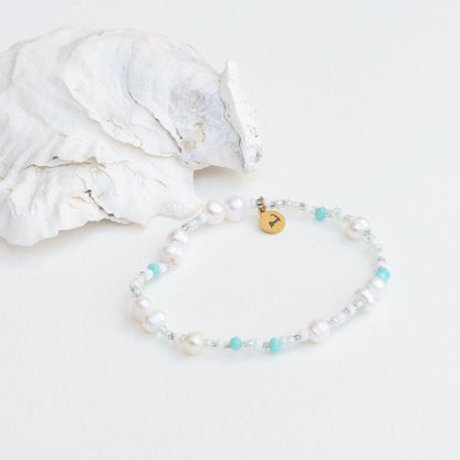 Sandy Neck Pearl Beach Bead Bracelet