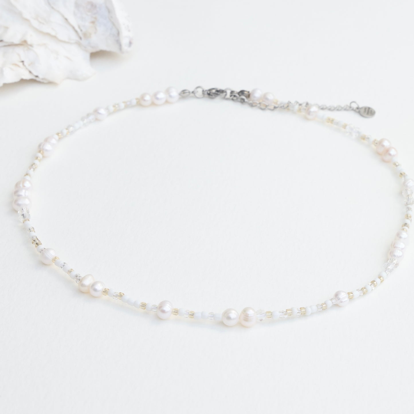 Pineberry Beach Bead Choker