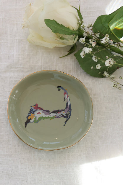 Cape Cod Trinket Bowl Ice Blue