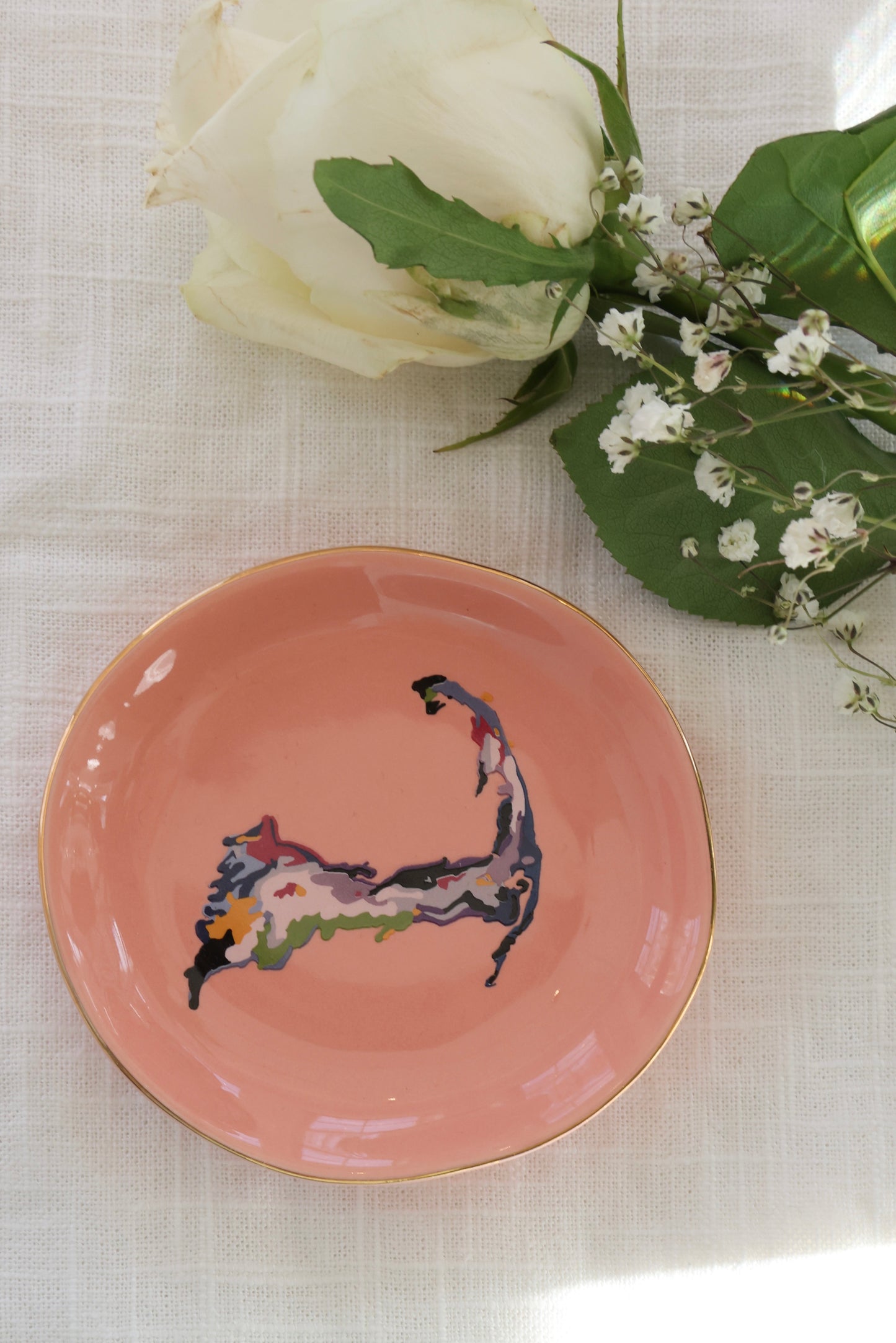 Cape Cod Trinket Bowl Ice Blue