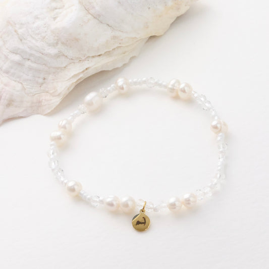 Cloud 9 Pearl Beach Bead Bracelet