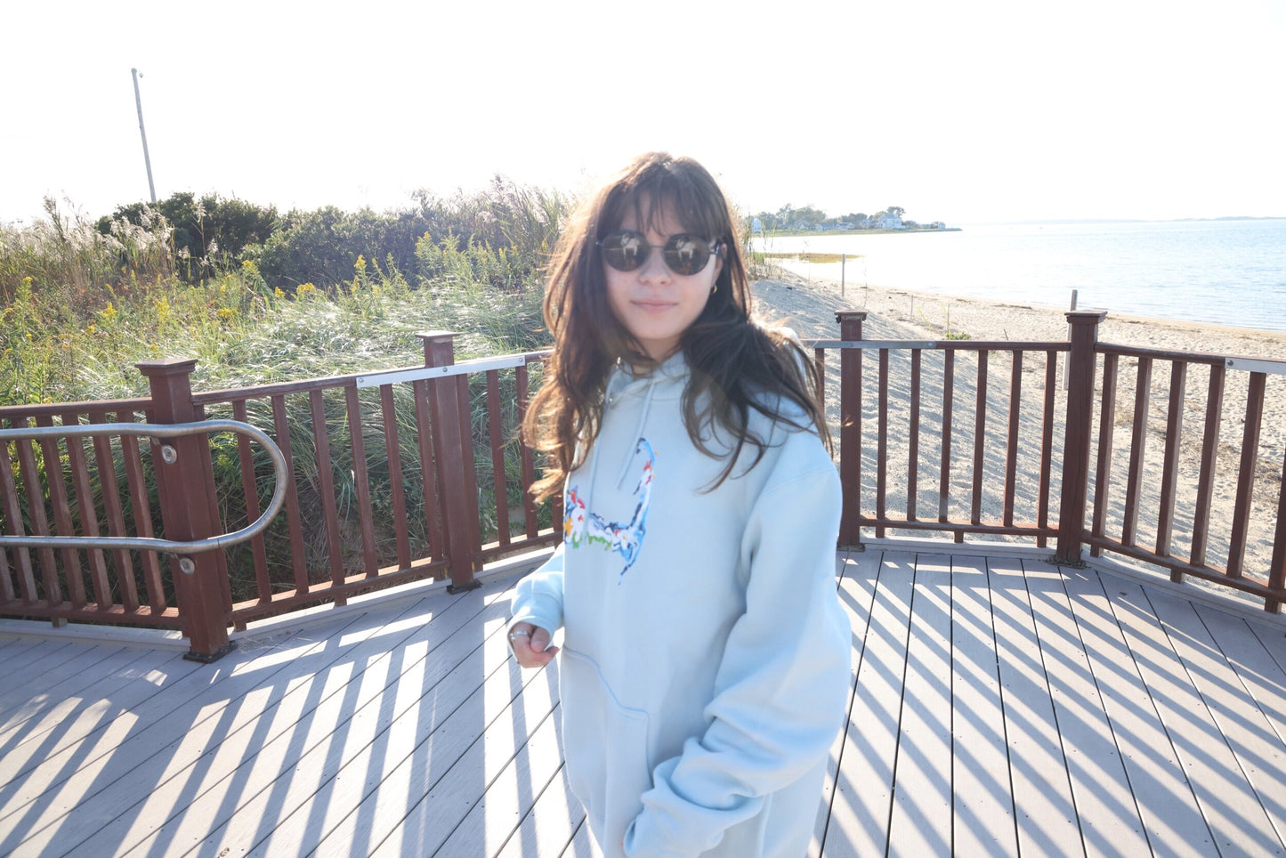 Cape Cod Hoodie Baby Blue