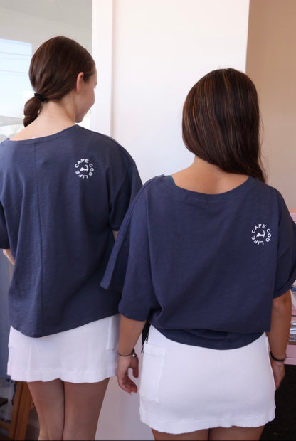 Cape Cod Beach Slub Crew Neck