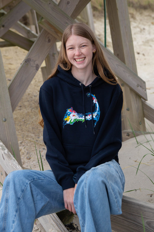 NEW!! Cape Cod Hoodie Navy