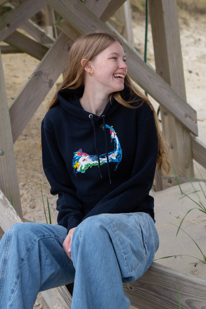 NEW!! Cape Cod Hoodie Navy