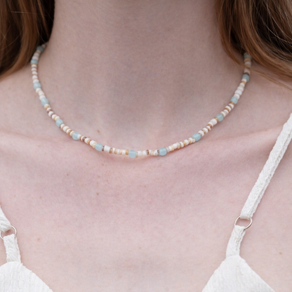 Surf Point Breaker Puka Necklace