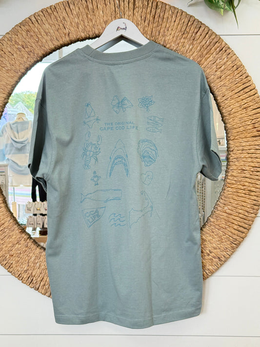 NEW!! CC4Life Cape Icon Heavy Weight Tee