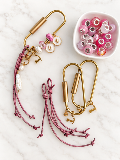 NEW!! DIY Boat + Tote Charm Pretty in Pink for Three Party People
