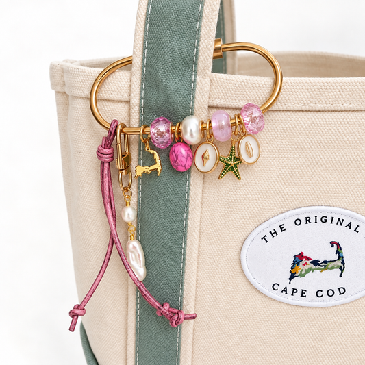NEW!! DIY Boat + Tote Charm Pretty in Pink for Three Party People