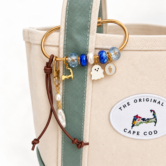 NEW!! DIY Boat + Tote Charm Cape Cod Boo for Three Party People
