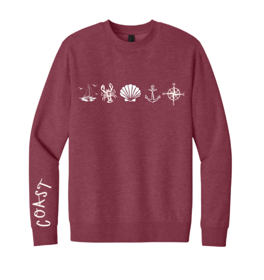 East Coast Outermost Heather Cardinal Crew