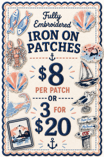 Americana Cape Cod Patches