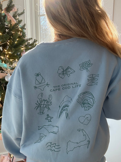 NEW!! Blue CC4LIFE Icon Cape Cod Crew