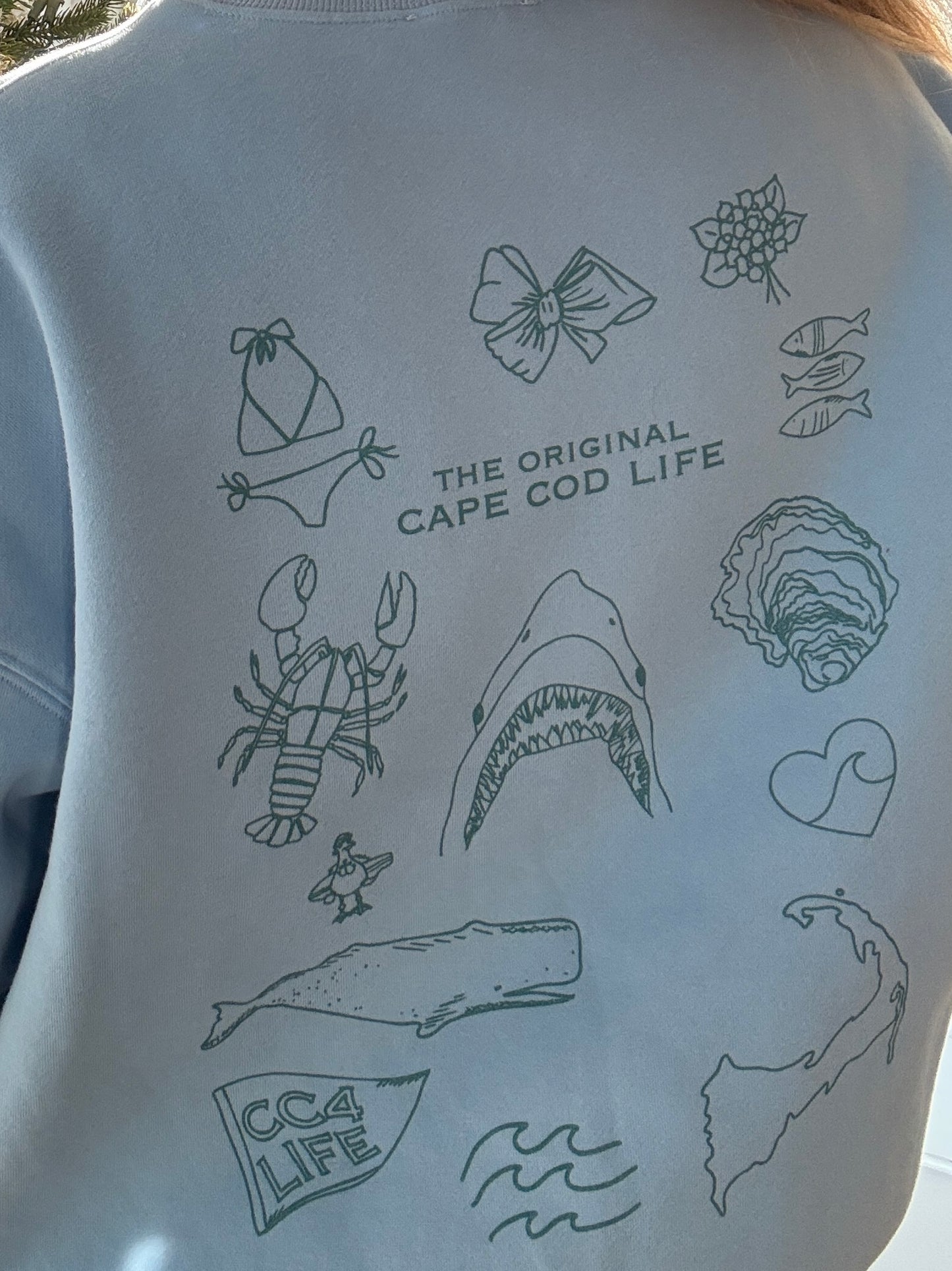 NEW!! Blue CC4LIFE Icon Cape Cod Crew