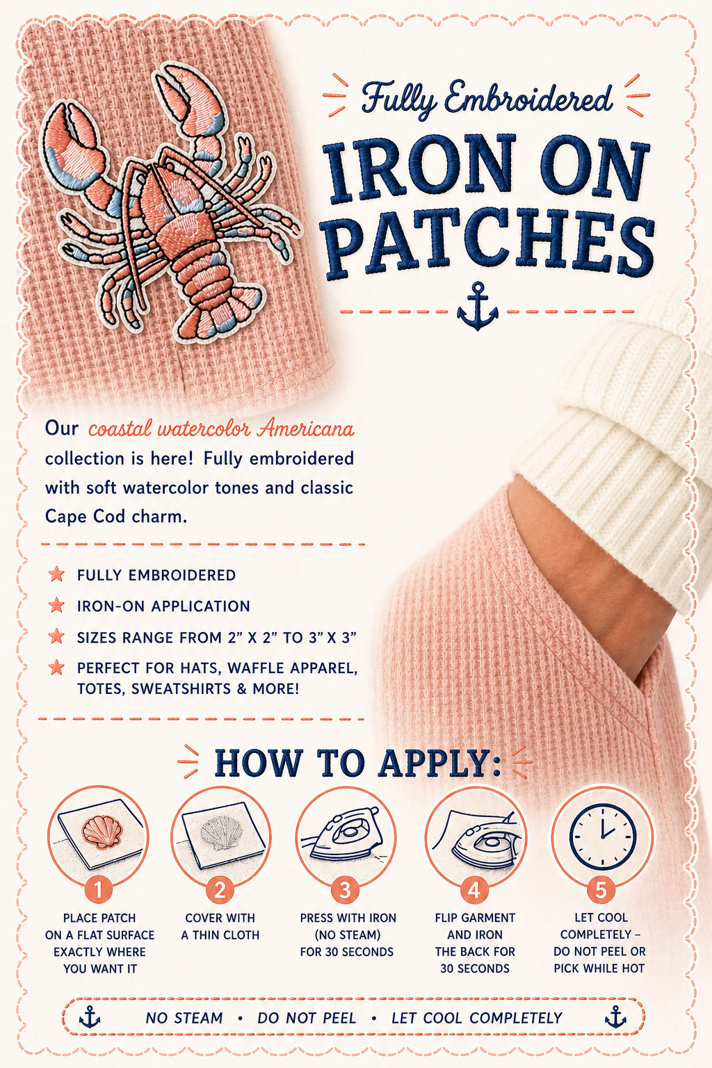 Americana Cape Cod Patches