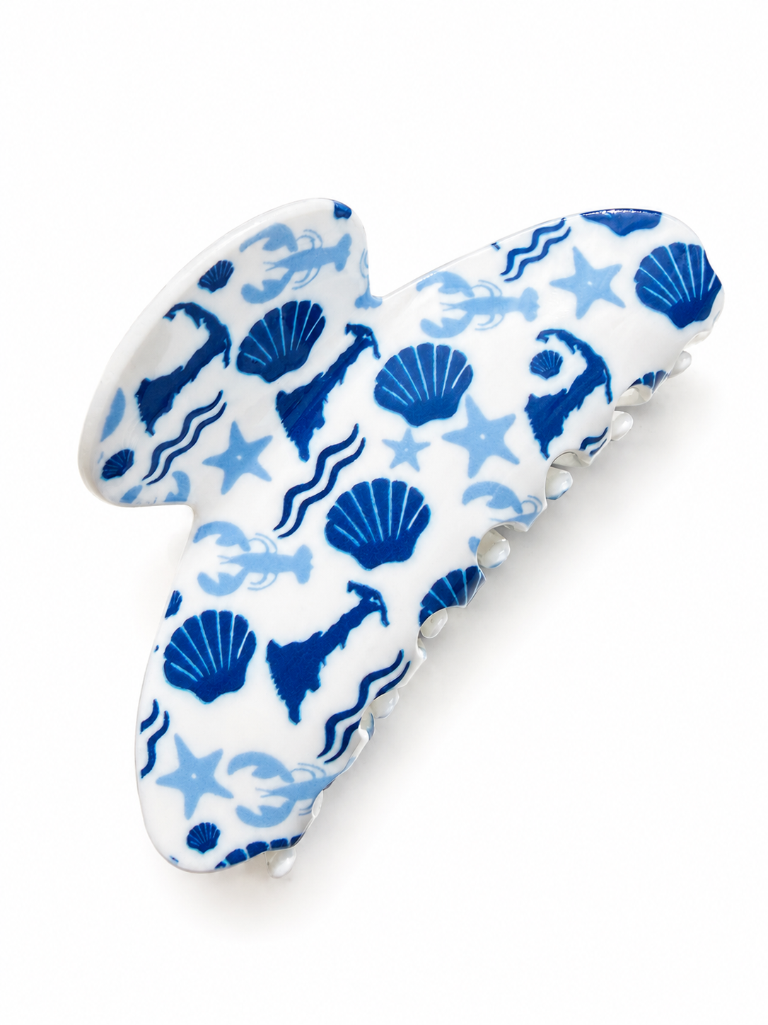 Cape Cod Hair Clip Blue