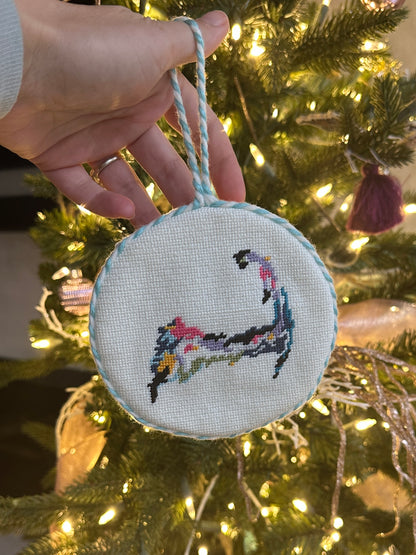 NEW!! Cape Cod Needlepoint Embroidered Ornament