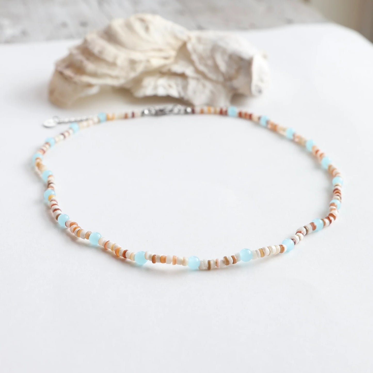 Surf Point Breaker Puka Necklace