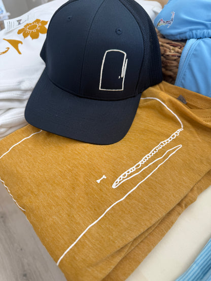 New!! Whalebone Flexfit Cap Navy