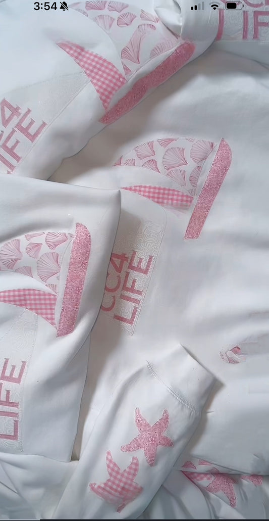 NEW!! CC4LIFE Patch Crew Pink Sailboat Edition