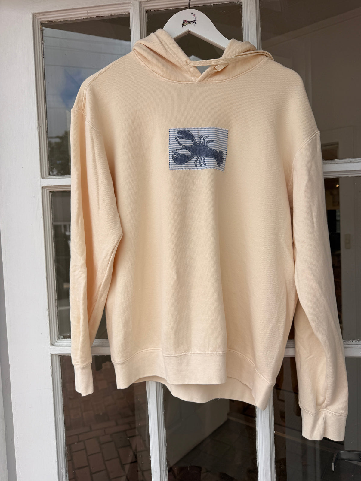 Hand Cut + Sewn Hoodies Outermost Pale Butter Yellow