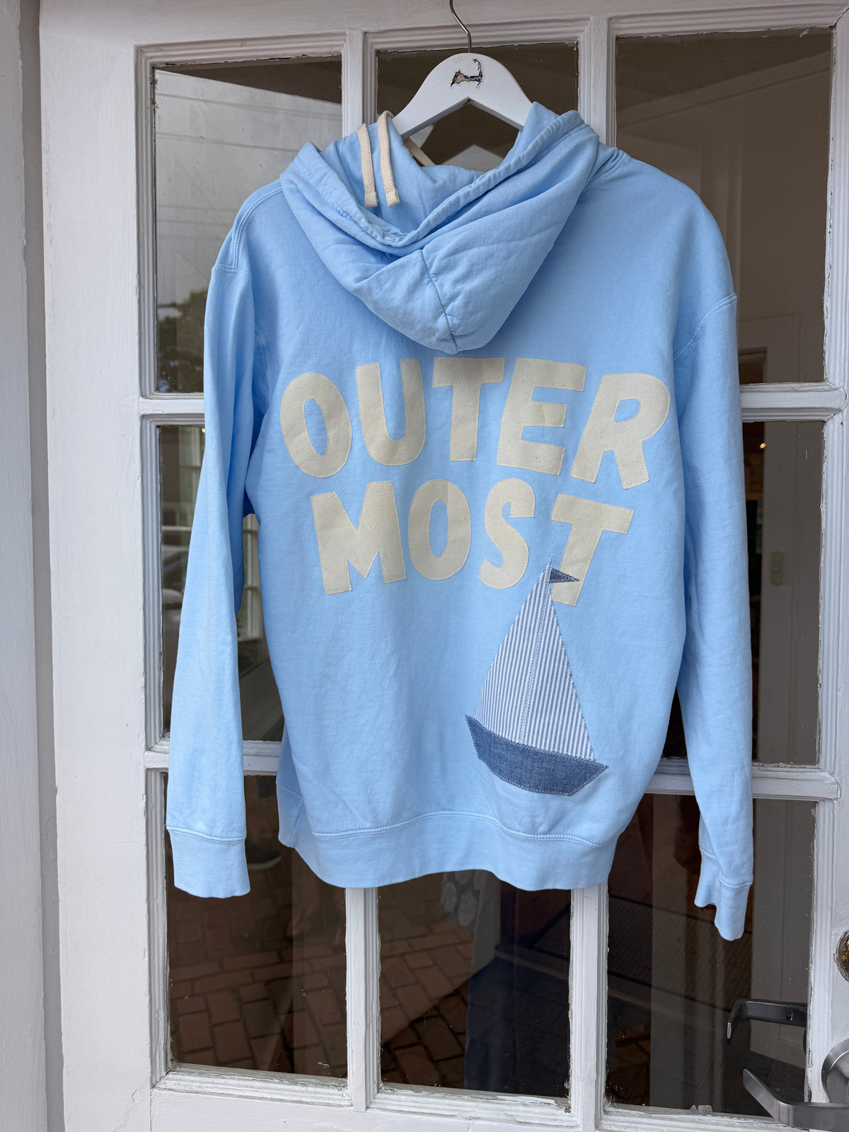 Hand Cut + Sewn Hoodies Outermost Hydrangea Blue