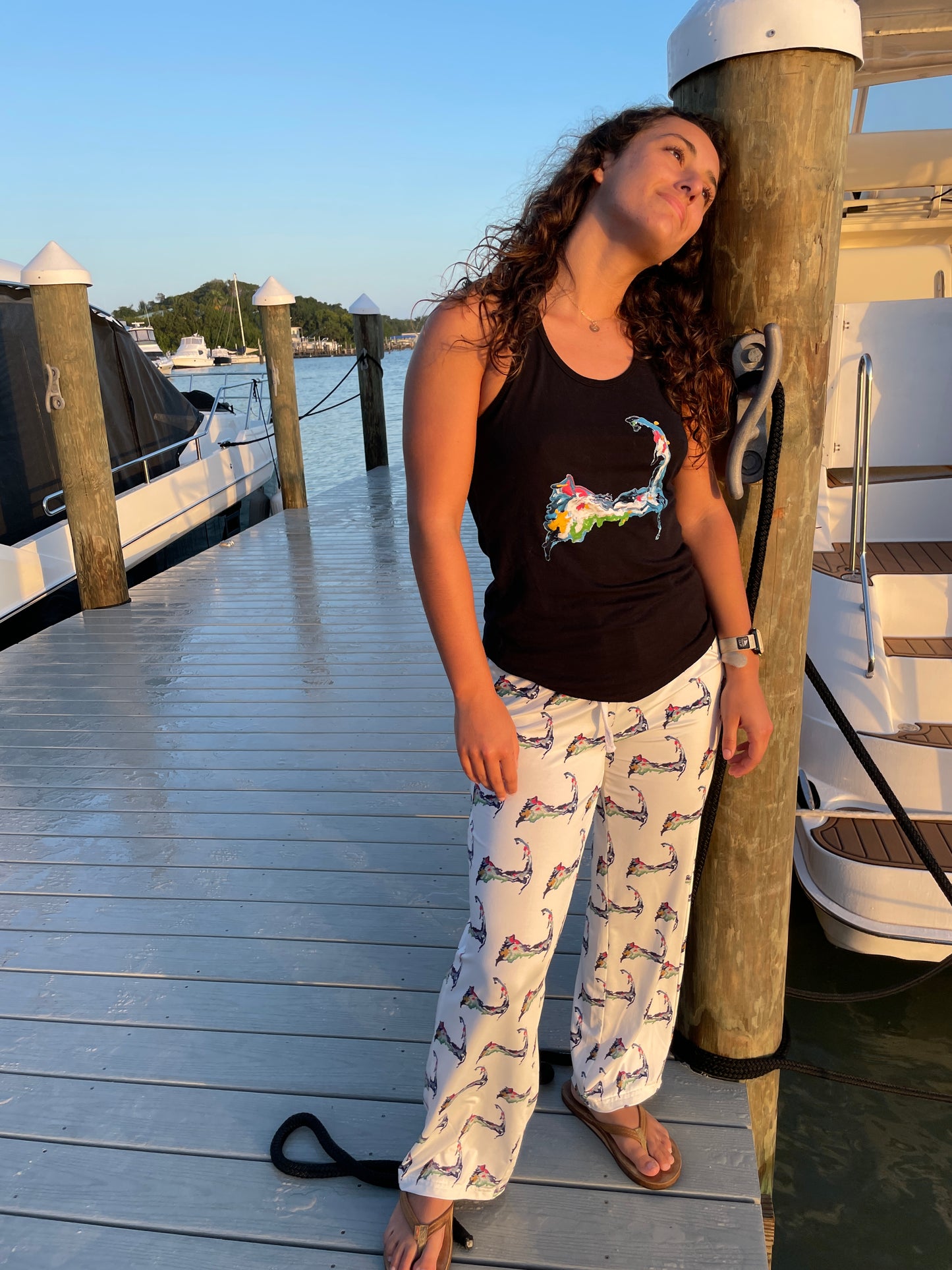 NEW!! Good Morning Cape Cod Luxury Bamboo PJ Pants