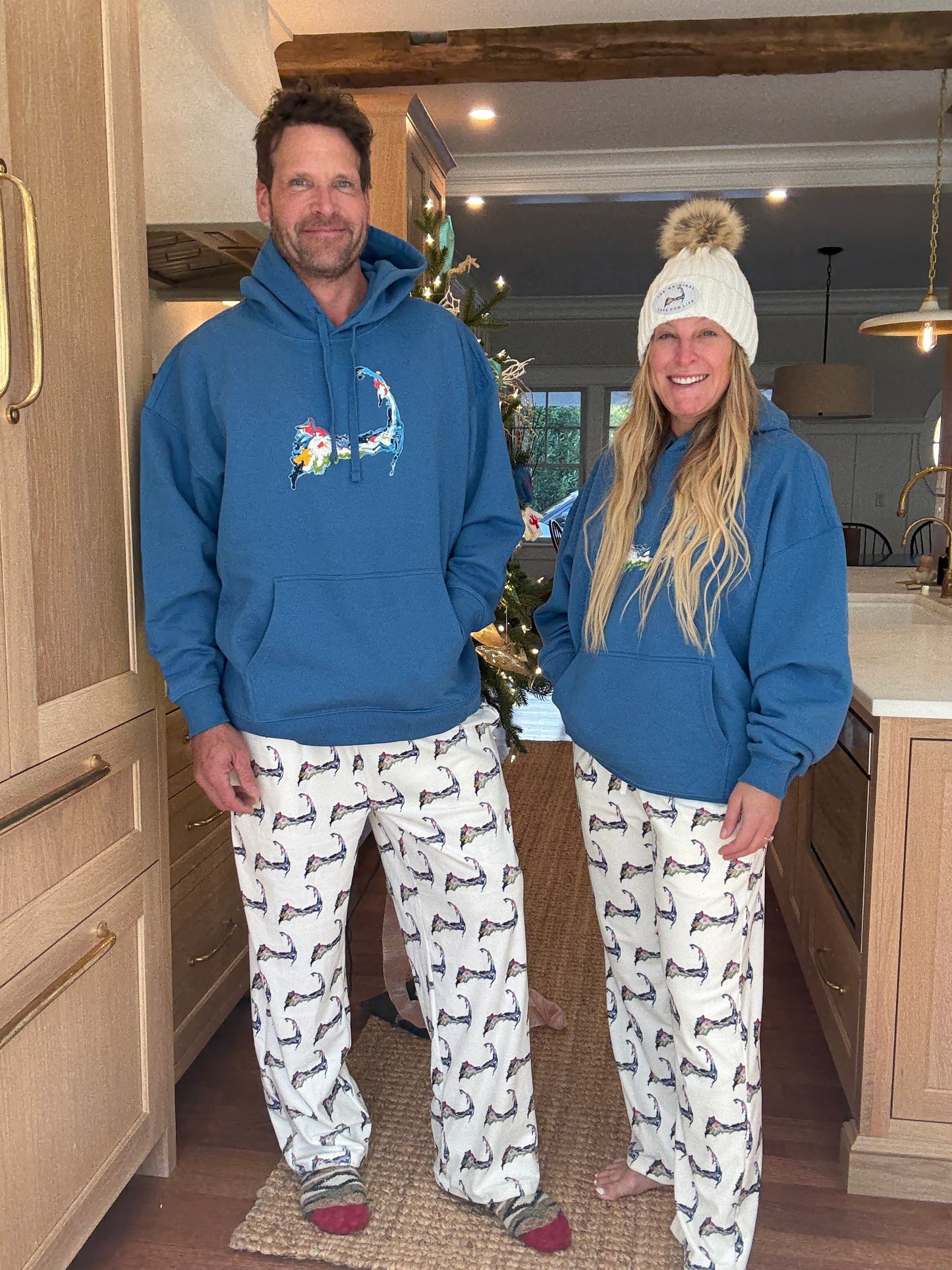 NEW!! Cape Cod Fuzzy PJ Pants