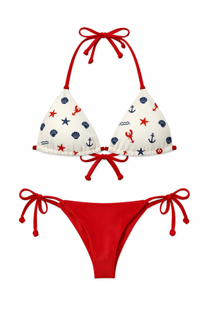Coastal Americana Bikini Skimpy Bottoms