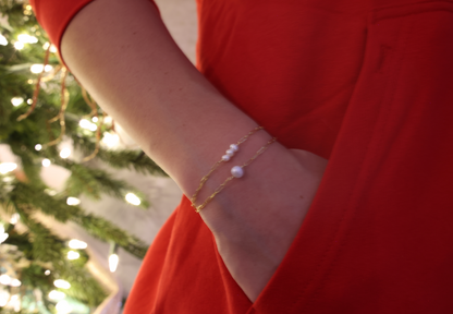 NEW!! Single Pearl Drift Bracelet