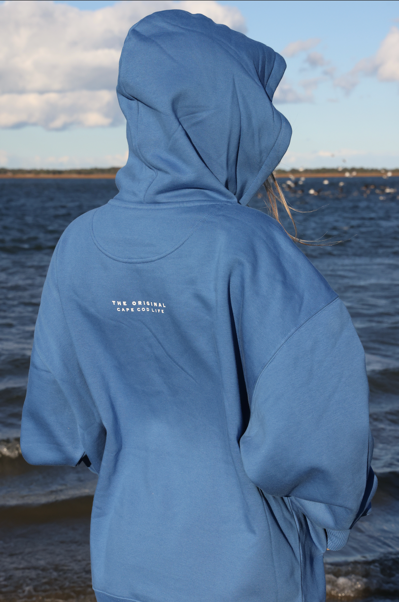 NEW!!  Cape Cod Oversized Hoodie -Mindful Blue