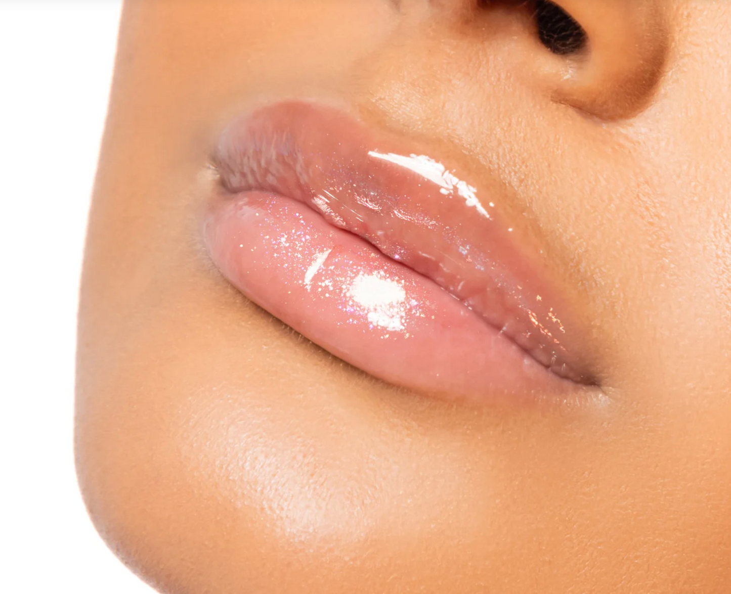 NEW!! Winter Wonderland Lip Gloss + Pearl Chain Frosted Mint