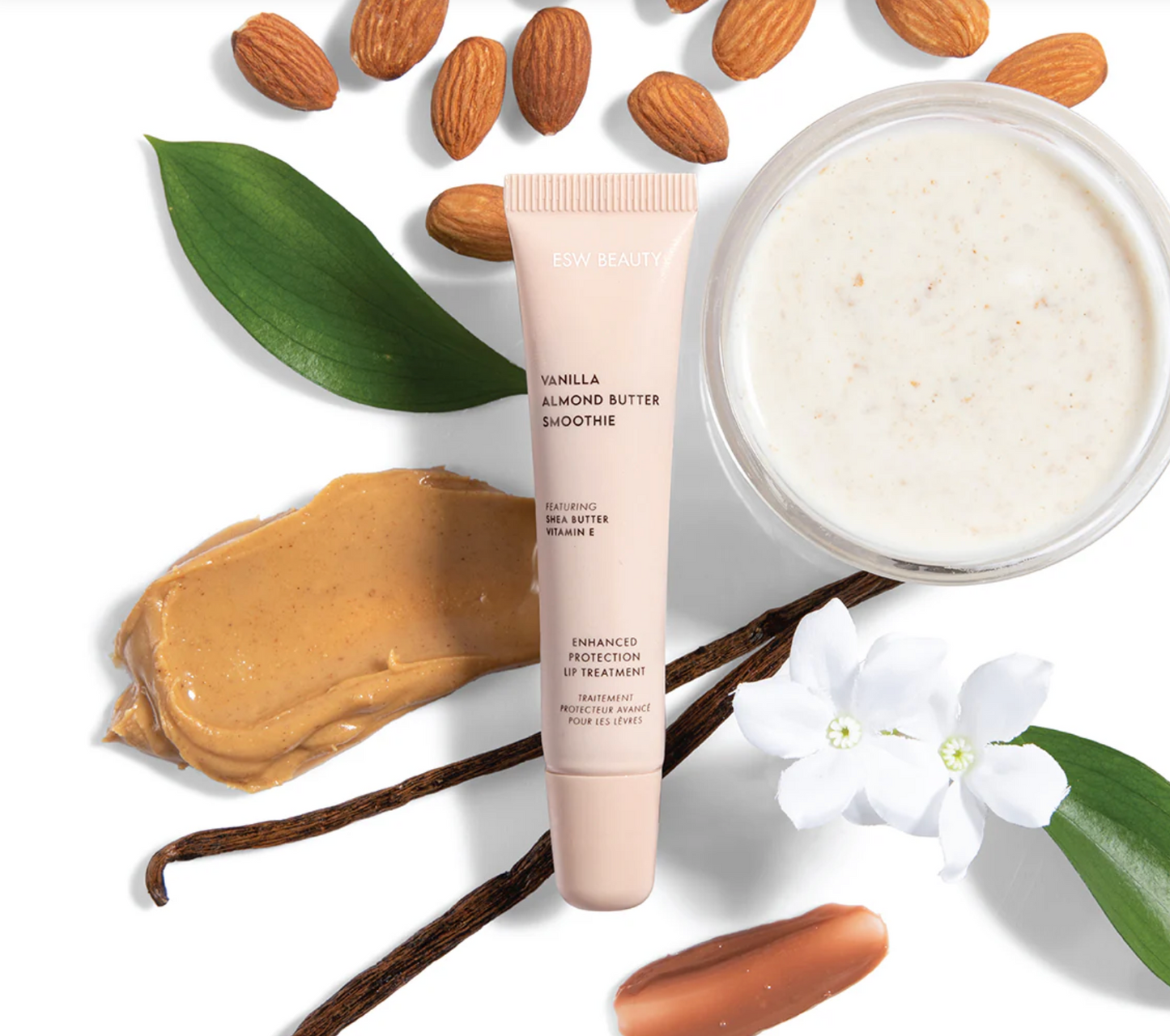 Barque Triple Pearl Chain +Vanilla Almond Gloss