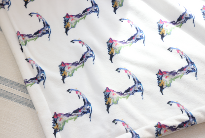 Cape Cod Fuzzy Throw Blanket