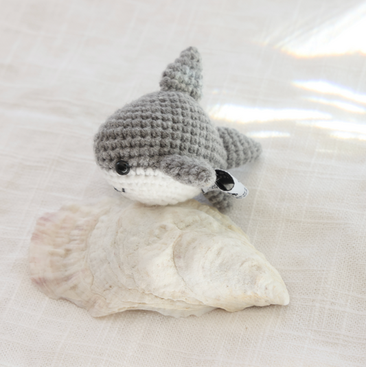 Handmade Rescue Shark Crochet Critters
