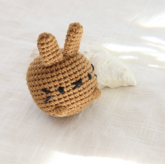 Handmade Rescue Eastern Cotton Tail Crochet Critters