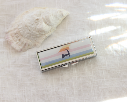 Cape Cod Sunset Pill Case Treasure Box