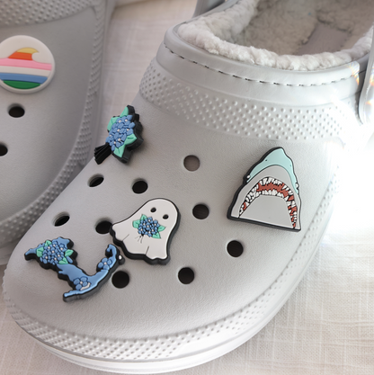 Cape Cod Hydrangea Croc Shoe Charm Collection