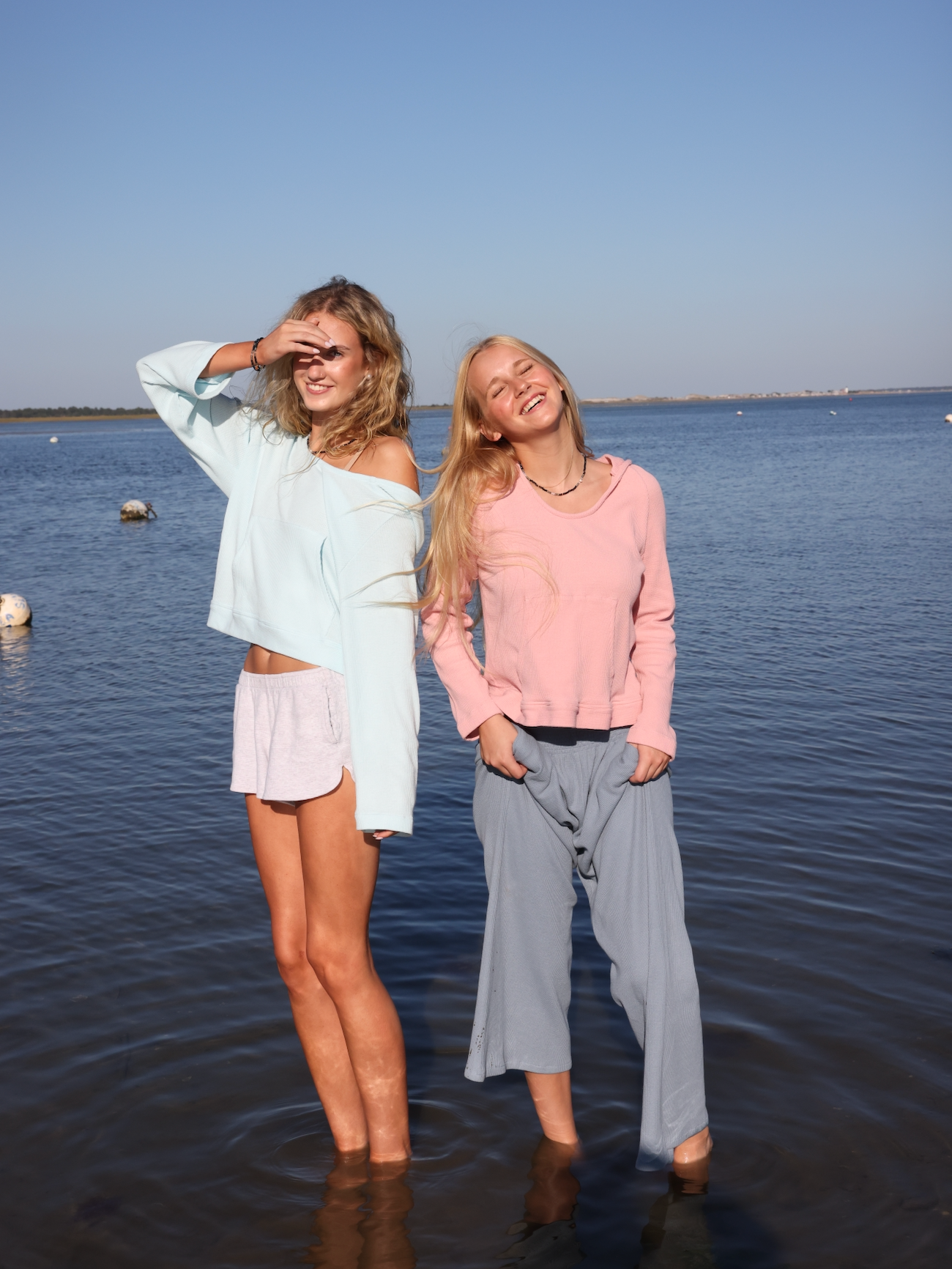 Ballet Blush Waffle Pullover Hoodie