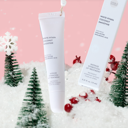 NEW!! Winter Wonderland Lip Gloss + Pearl Chain Pitaya Coconut