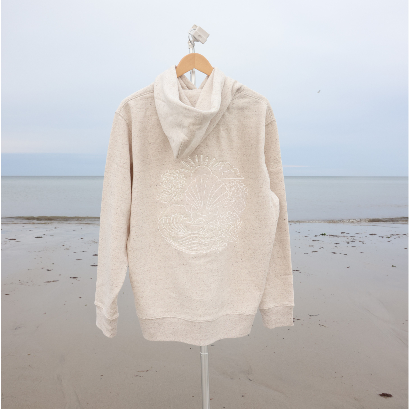 NEW!! Sea Shell Petal Puff Hoodie