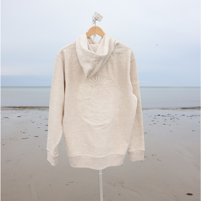 NEW!! Sea Shell Petal Puff Hoodie