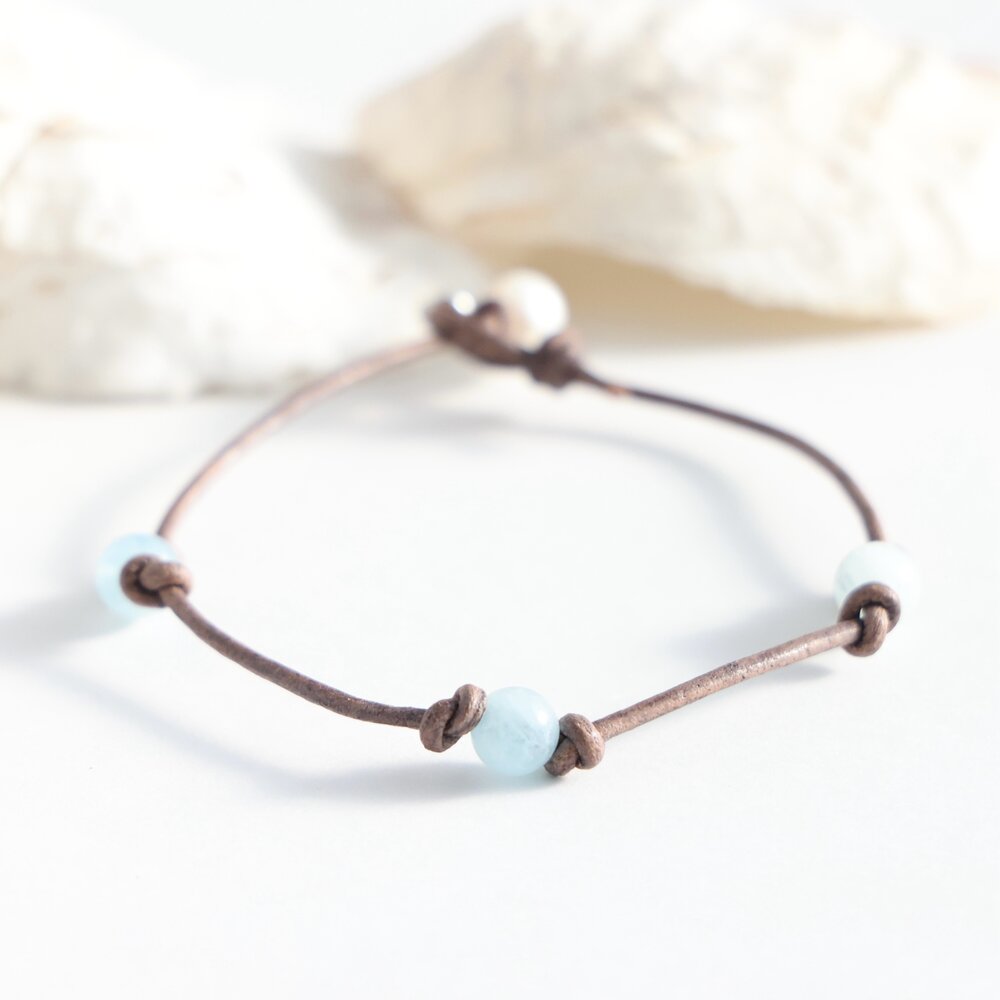 Boho Stone Anklet