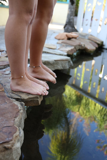 Boho Stone Anklet