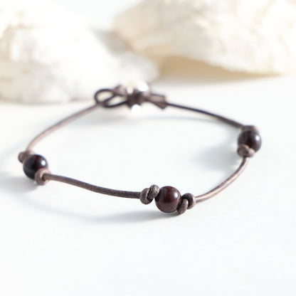 Boho Stone Anklet