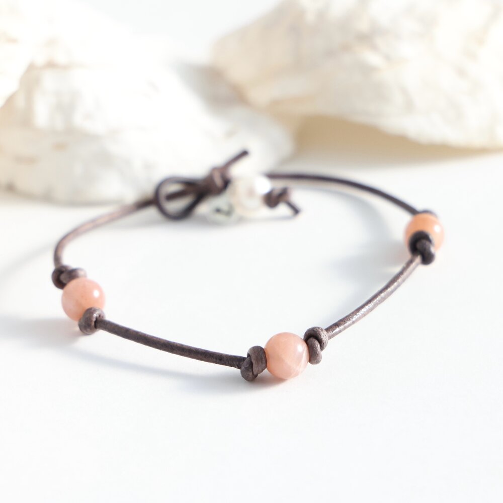 Boho Stone Anklet